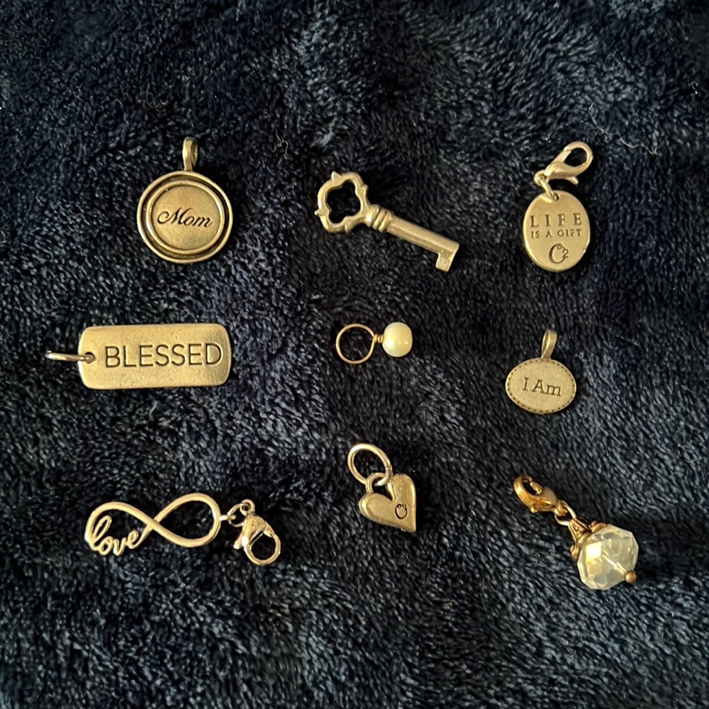 $5 each or $25 for all. Origami Owl Charms